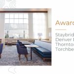 Award-winning Staybridge Suites lobby.