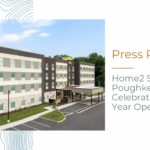 Graphic with photo of hotel